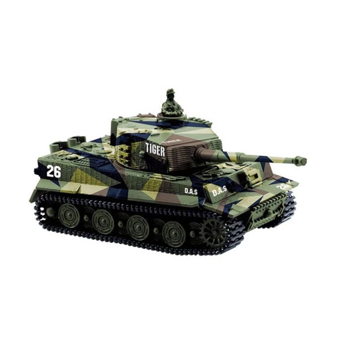 Great Wall 2117 Simulation Tank Tiger 3D Rotating Turret Cross Fire RC Panzer Assaulter - Green 3 Great Wall 2117 Simulation Tank Tiger 3D Rotating Turret Cross Fire RC Panzer Assaulter - Green