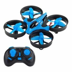 JJRC H36 MINI 2.4G 4CH 6Axis Gyro Headless Mode RC Quadcopter RTF Blue - Three Batteries