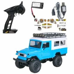 MN Model MN-40 1/12 2.4G 4WD Climbing Off-road Vehicle RC Car RTR - Blue 17 MN Model MN-40 1/12 2.4G 4WD Climbing Off-road Vehicle RC Car RTR - Blue -Wltoys Shop mn model mn 40 rc car rtr blue 1595993058561