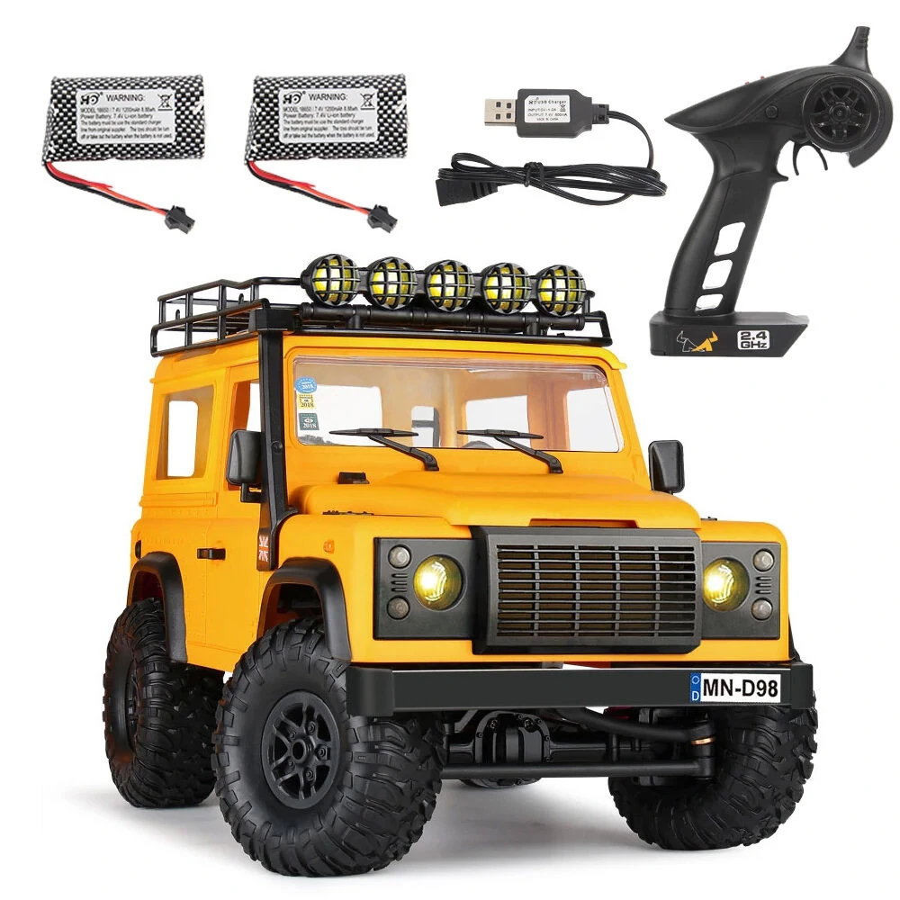 MN Model MN98 1/12 2.4G 4WD Climbing Off-road Vehicle RC Car RTR - Two Batteries 3 MN Model MN98 1/12 2.4G 4WD Climbing Off-road Vehicle RC Car RTR - Two Batteries