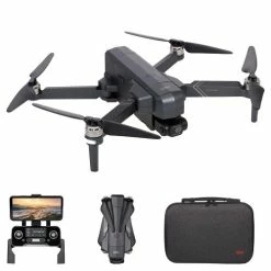 SJRC F11 4K Pro GPS 5G WIFI 1.2KM FPV Foldable RC Drone With 2-Axis Electronic Stabilization Gimbal Brushless RC Drone RTF - One Battery With Bag