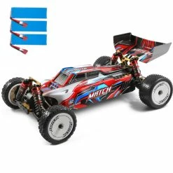 Wltoys 104001 1/10 2.4G 4WD 45km/h Metal Chassis Vehicles Model RC Car RTR - Three Batteries