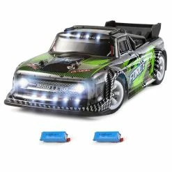Wltoys 284131 1/28 2.4G 4WD RC Car With Light 30KM/H Short Course Drift Vehicle Models - Two Batteries