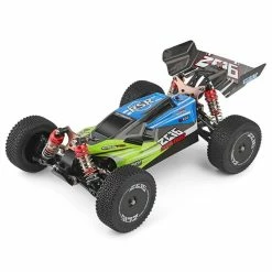 Wltoys 144001 Driving 1/14 2.4G 4WD 60km/h Electric Brushed Off-Road Buggy RC Car RTR - Green