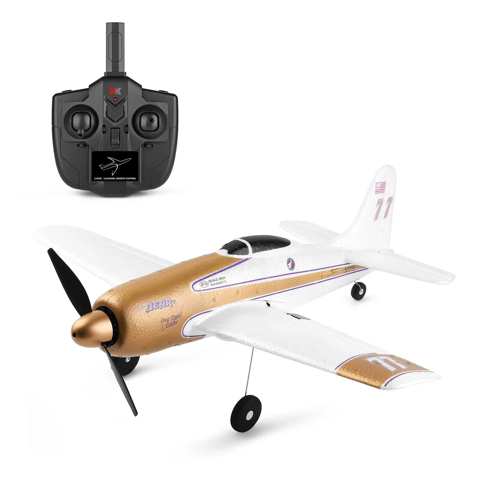 XK A260 F8F RC Airplane 384mm Wingspan 2.4G 4CH 3D/6G System RTF 3 XK A260 F8F RC Airplane 384mm Wingspan 2.4G 4CH 3D/6G System RTF