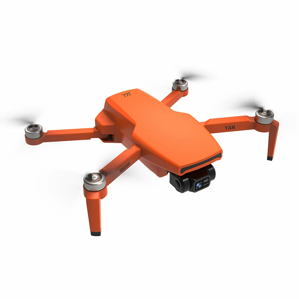 ZLL SG108 PRO 5G WIFI FPV GPS 4K Camera 2-Axis Gimbal RC Drone Orange - One Battery With Bag 4 ZLL SG108 PRO 5G WIFI FPV GPS 4K Camera 2-Axis Gimbal RC Drone Orange - One Battery With Bag - Image 2