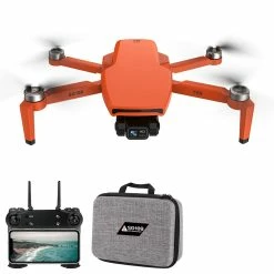 ZLL SG108 PRO 5G WIFI FPV GPS 4K Camera 2-Axis Gimbal RC Drone Orange - One Battery With Bag